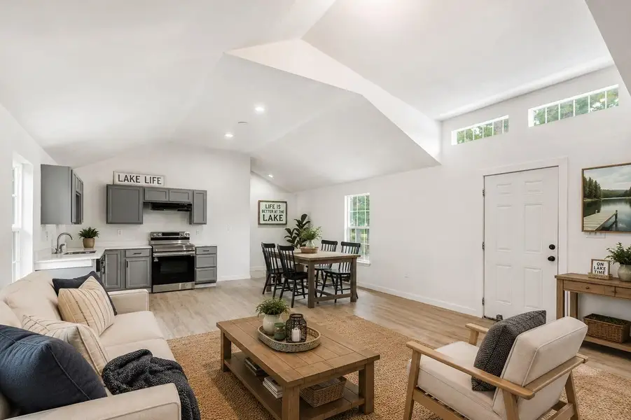 Furnished interior view inside a new home in , Somerville (Image 4).