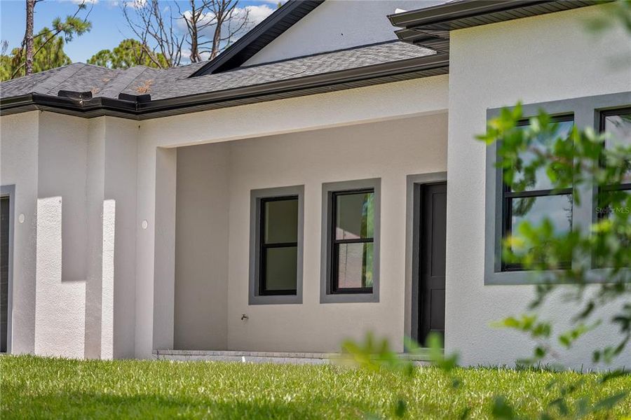 Exterior details and patio area of a home in , Port Charlotte (Image 41). Exterior details and patio area of a home in , Port Charlotte (Image 41).