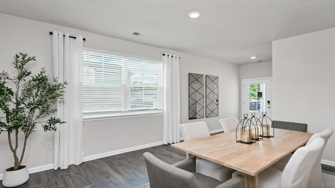 Representative furnished interior of a home built from the ALLEX by D.R. Horton in Leatherstone, Blythewood (Image 11).