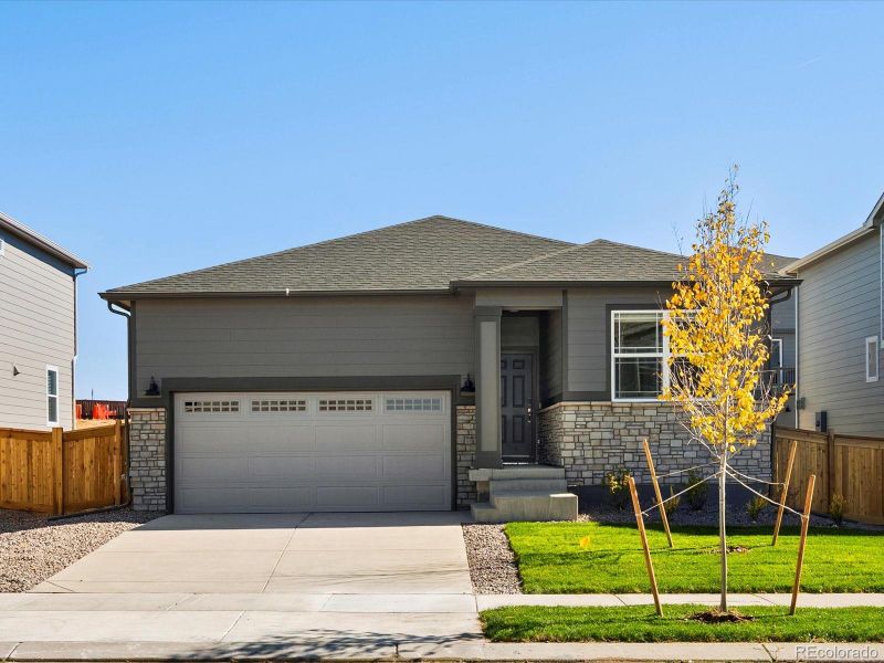 Exterior details and patio area of a home in , Commerce City (Image 1). Exterior details and patio area of a home in , Commerce City (Image 1).