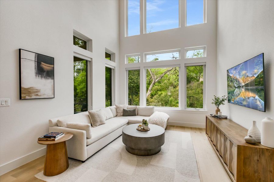Furnished interior view inside a new home in , Austin (Image 5).