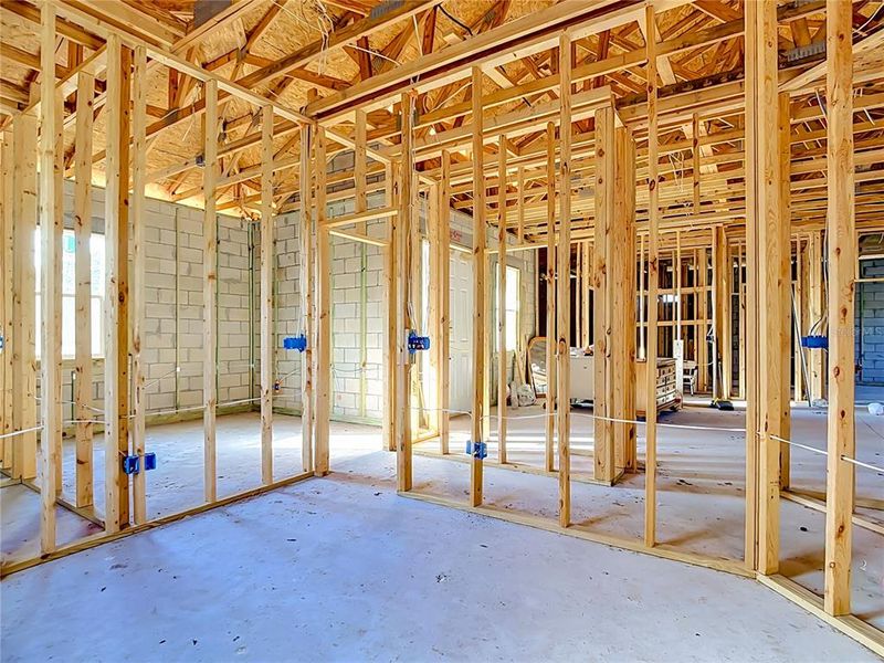 In-progress construction of a new home in , Poinciana, FL (Image 15).