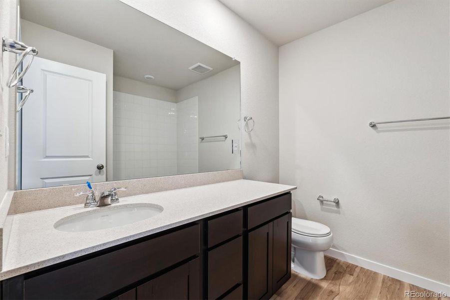 Furnished interior view inside a new home in Red Barn Meadows, Mead (Image 9).
