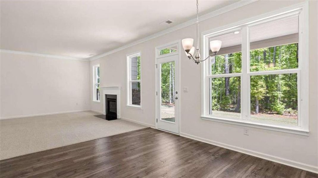 Spacious, unfurnished interior of a new home in Wildwood, Covington (Image 14).