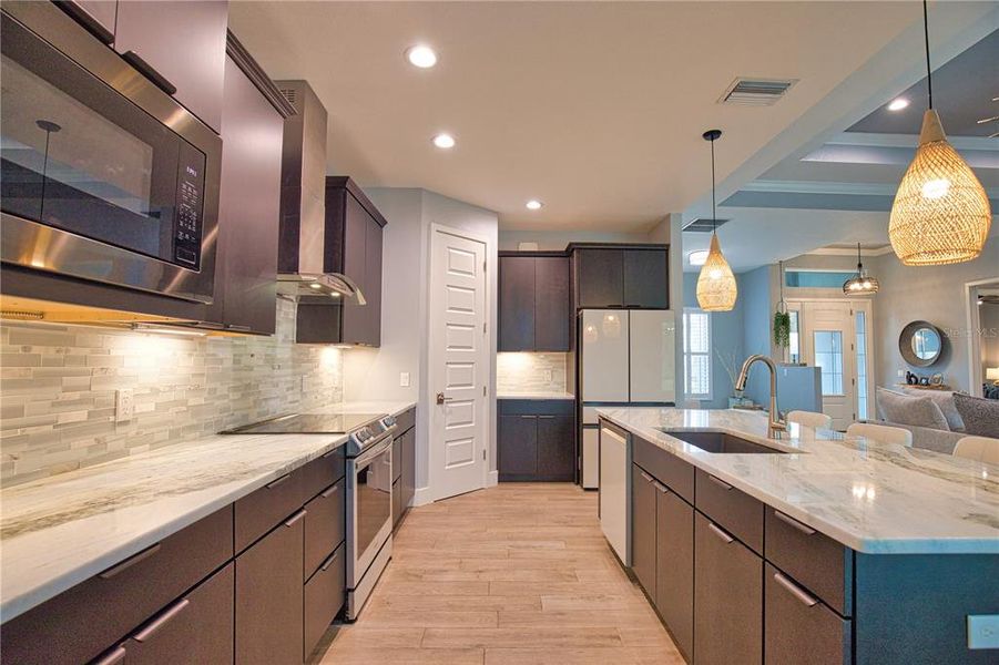 Furnished interior view inside a new home in , Rotonda West (Image 6).