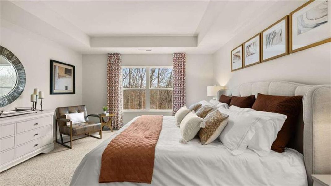 Furnished interior view inside a new home in Echo Glen, Stockbridge (Image 63). Furnished interior view inside a new home in Echo Glen, Stockbridge (Image 63).
