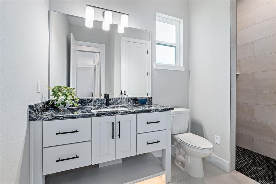 Furnished interior view inside a new home in , Palm Coast (Image 53).