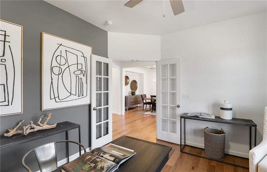 Furnished interior view inside a new home in Berkeley Mill, Cumming (Image 11).