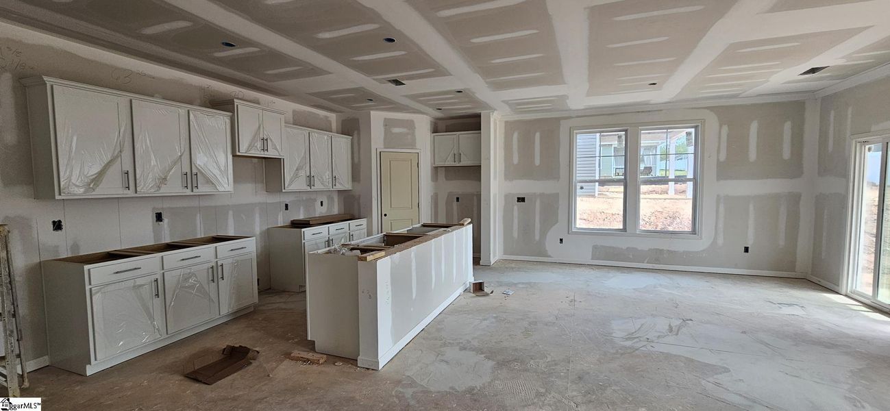 In-progress construction of a new home in Shiloh Trail, Wellford, SC (Image 5).