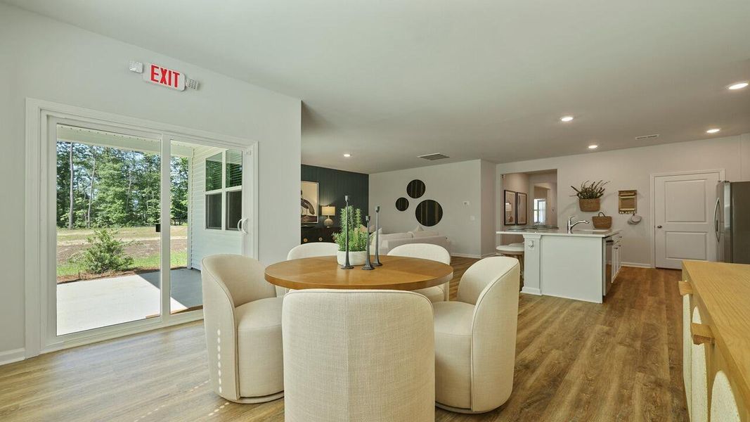 Furnished interior view inside a new home in Pineview North, Summerville (Image 8). Furnished interior view inside a new home in Pineview North, Summerville (Image 8).