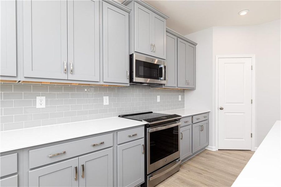 Furnished interior view inside a new home in Madison at Buice Lake, Acworth (Image 7).
