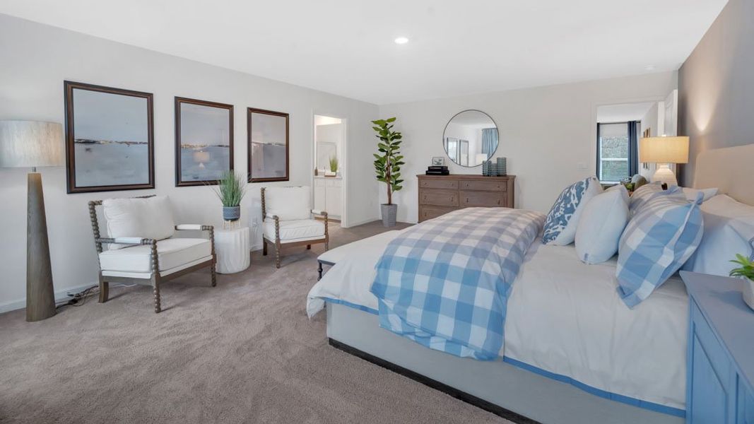 Furnished interior view inside a new home in Mary's Pointe, Clinton (Image 26).