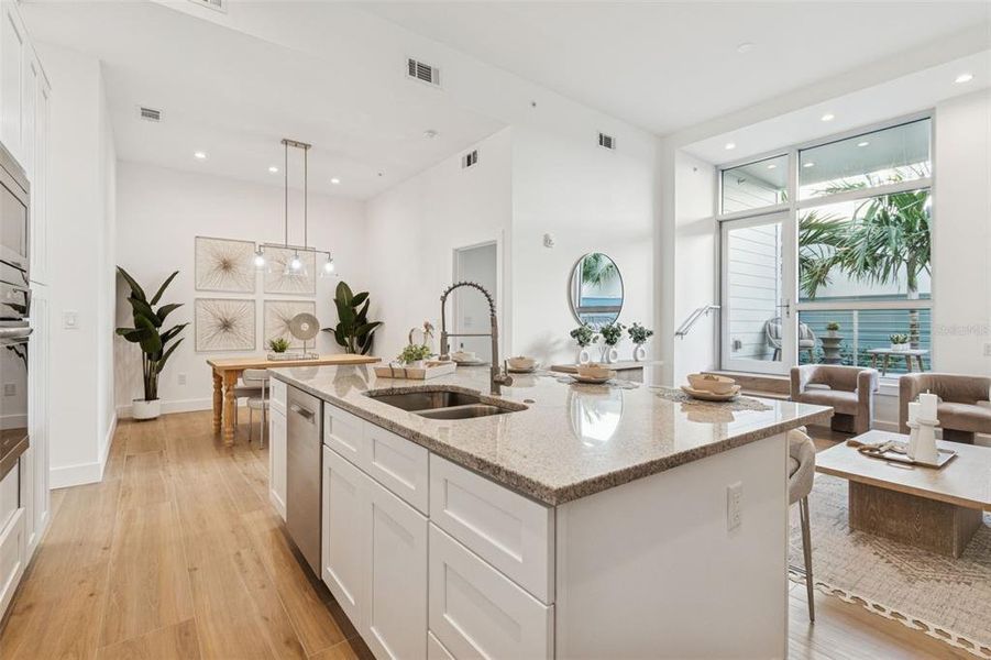 Furnished interior view inside a new home in , Sarasota (Image 49).