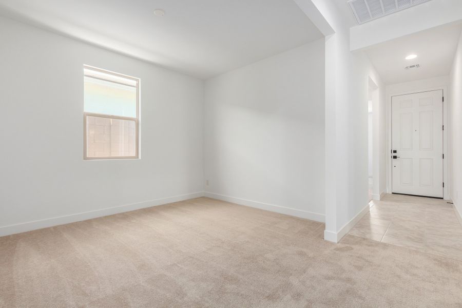 Spacious, unfurnished interior of a new home in Estrella, Goodyear (Image 8). Spacious, unfurnished interior of a new home in Estrella, Goodyear (Image 8).