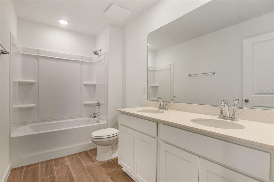 Furnished interior view inside a new home in Seasons at Aurora Oaks, Ocala (Image 7).