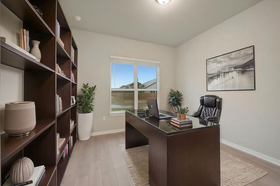 Office  - Virtually Staged