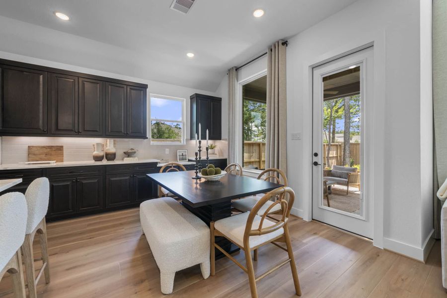 Furnished interior view inside a new home in The Highlands, Porter (Image 7).
