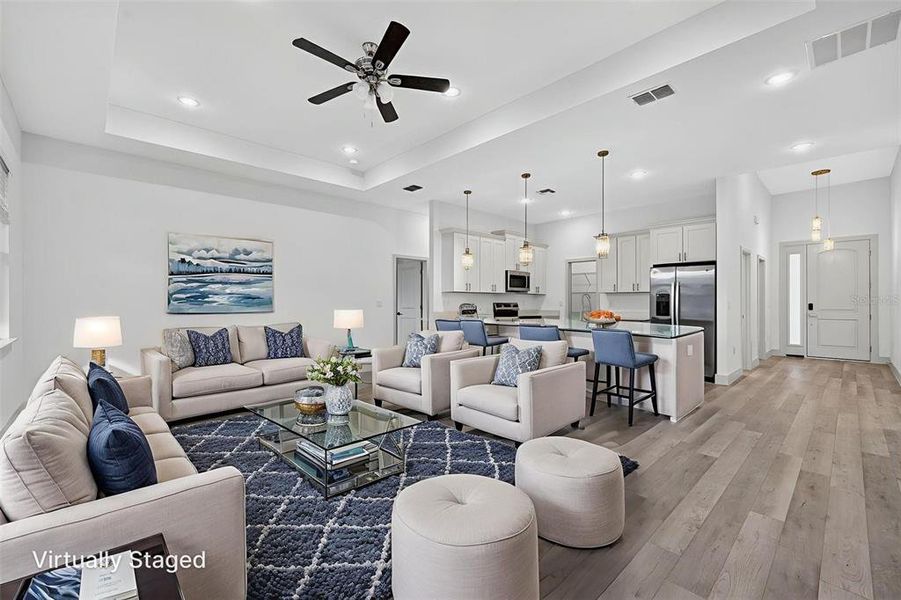 Furnished interior view inside a new home in , North Port (Image 11).
