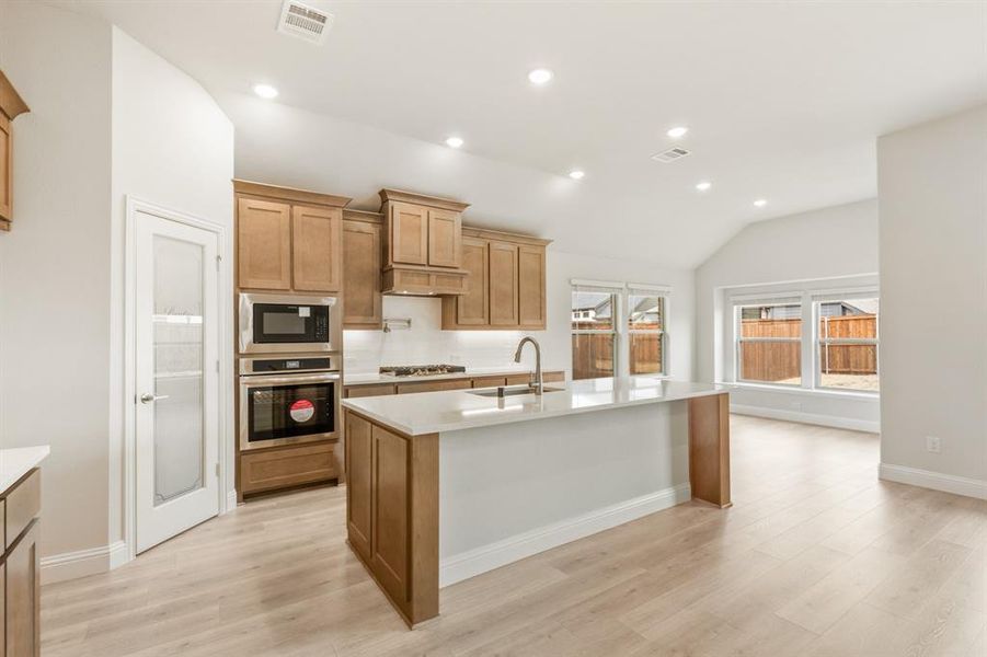 Furnished interior view inside a new home in Waterscape, Royse City (Image 13).