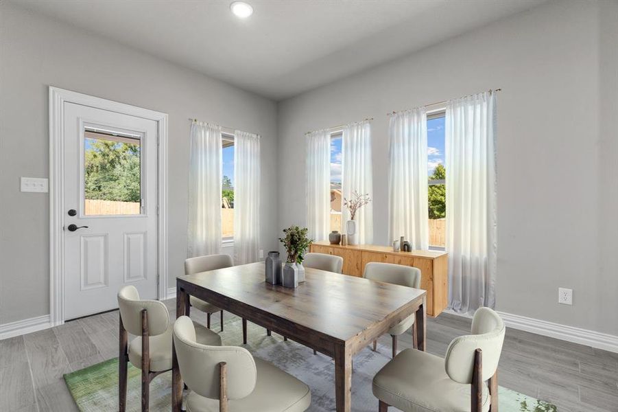 Furnished interior view inside a new home in , Weatherford (Image 11). Furnished interior view inside a new home in , Weatherford (Image 11).