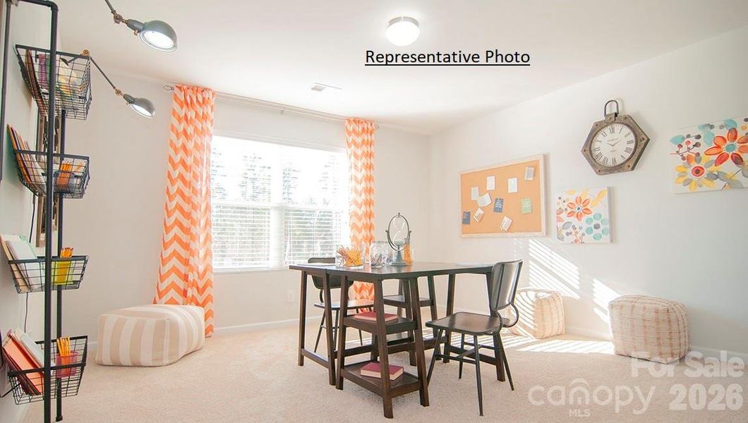 Furnished interior view inside a new home in Wallace Springs, Statesville (Image 23).