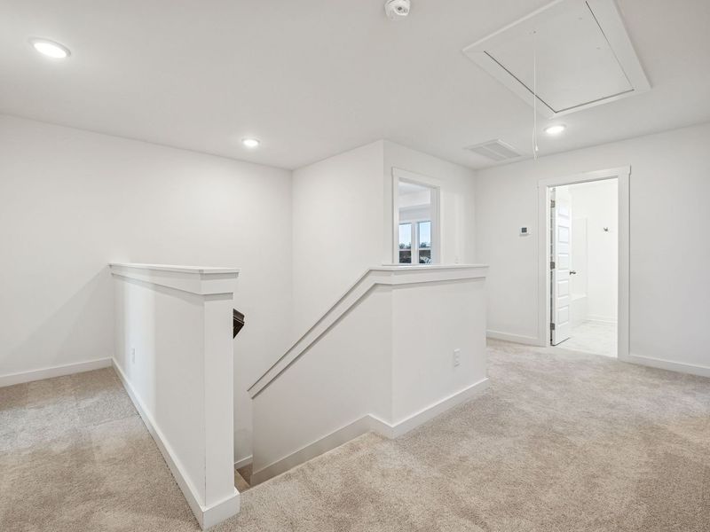 Spacious, unfurnished interior of a new home in Calista Farms, White House (Image 26).