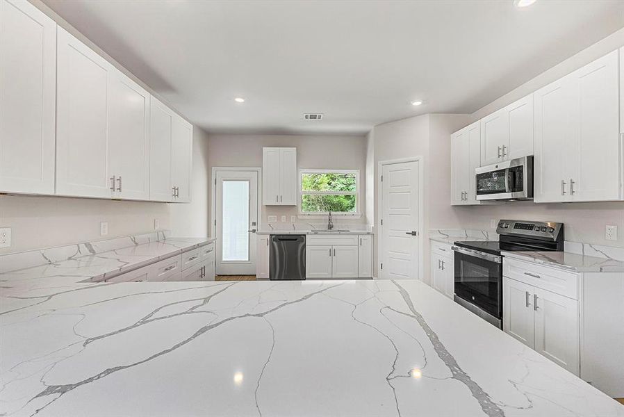 Furnished interior view inside a new home in , Granbury (Image 7). Furnished interior view inside a new home in , Granbury (Image 7).