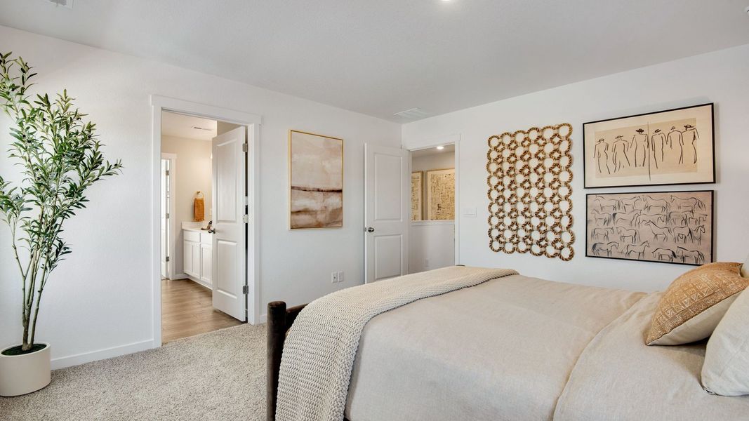 Furnished interior view inside a new home in Sky Ranch, Watkins (Image 18).