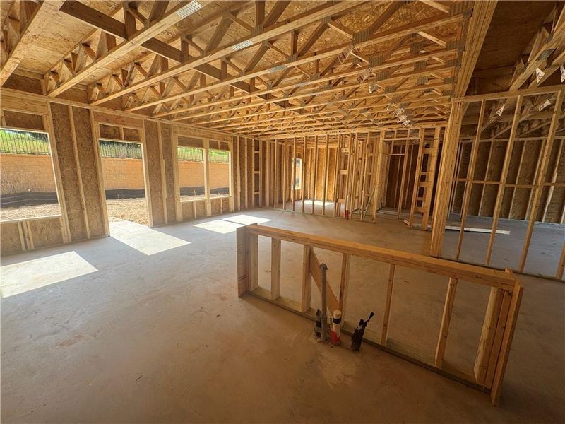 In-progress construction of a new home in Langston Reserve, Cartersville, GA (Image 16).