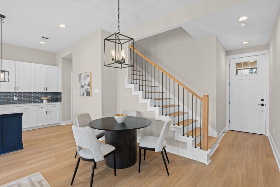Furnished interior view inside a new home in , Houston (Image 29).