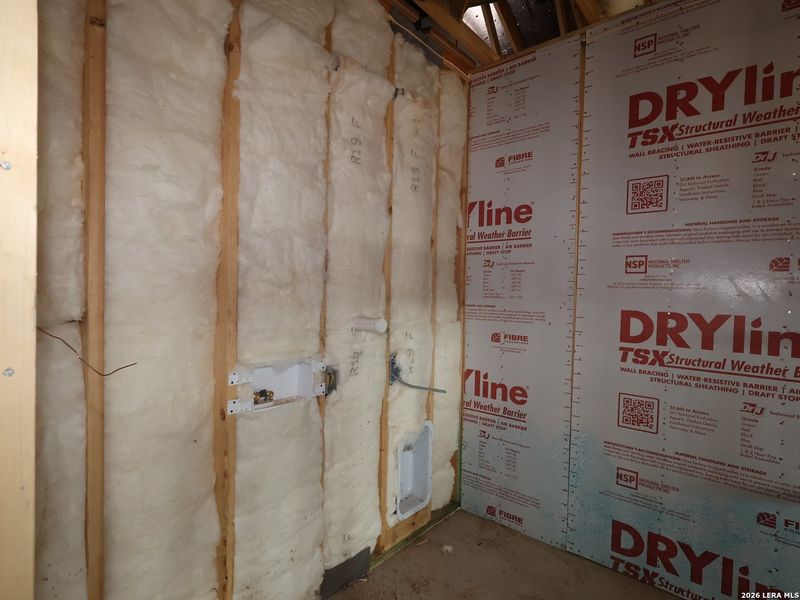 In-progress construction of a new home in Hickory Ridge, Elmendorf, TX (Image 24).