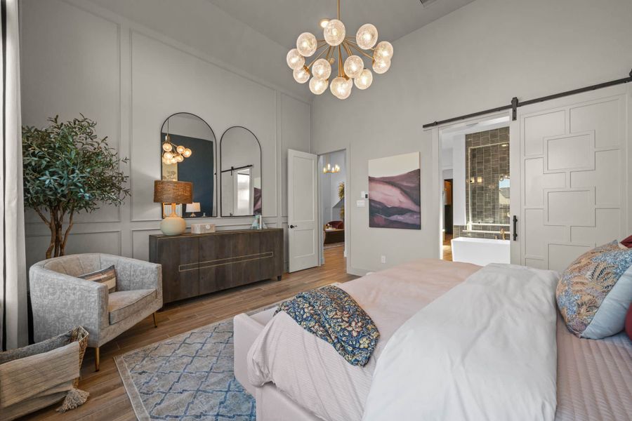 Representative furnished interior of a home built from the Rivercrest – 60′ Lot by Chesmar Homes in Brookewater, Rosenberg (Image 19). Representative furnished interior of a home built from the Rivercrest – 60′ Lot by Chesmar Homes in Brookewater, Rosenberg (Image 19).