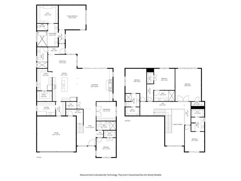 2D floor plan layout of this home in , Dallas, TX (Image 6). 2D floor plan layout of this home in , Dallas, TX (Image 6).