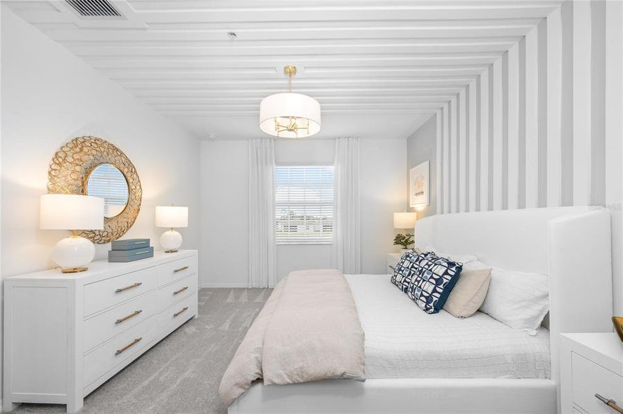 Furnished interior view inside a new home in Wellen Park Golf & Country Club, Venice (Image 10).