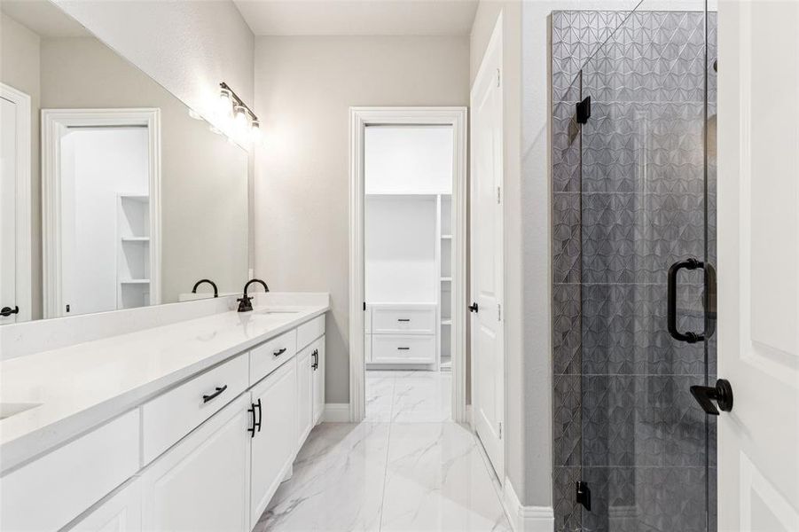 Furnished interior view inside a new home in , Fort Worth (Image 16).