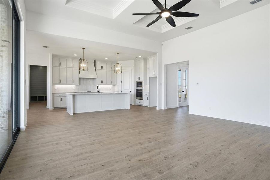 Spacious, unfurnished interior of a new home in , Godley (Image 33).