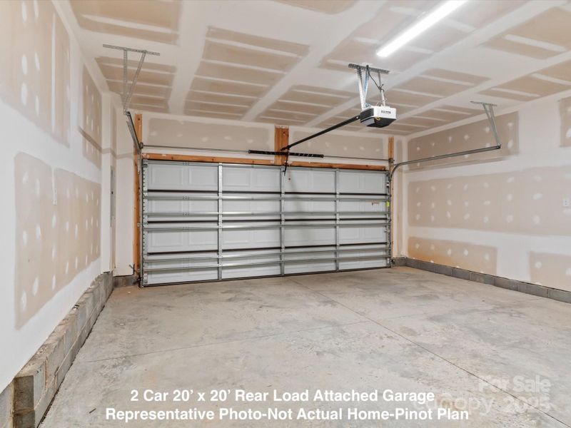 2 car rear load 20x20 garage-Pinot Plan-Walk23