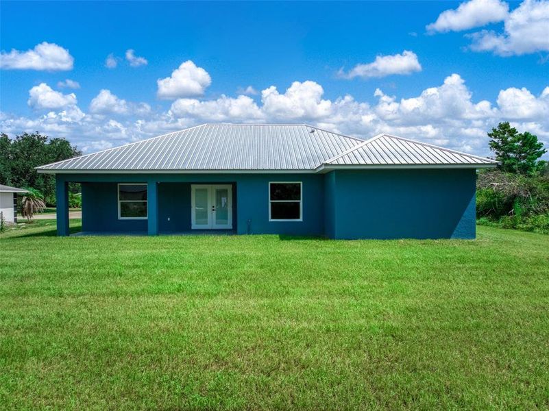 Exterior details and patio area of a home in , Sebring (Image 17). Exterior details and patio area of a home in , Sebring (Image 17).