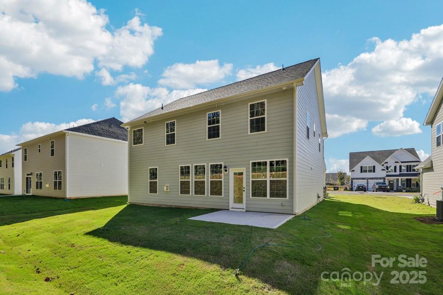 Exterior details and patio area of a home in Falls Cove, Troutman (Image 27). Exterior details and patio area of a home in Falls Cove, Troutman (Image 27).