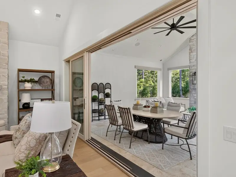Representative furnished interior of a home built from the Montecito Ranch by Classica Homes in Riverchase Estates, Lancaster (Image 39).