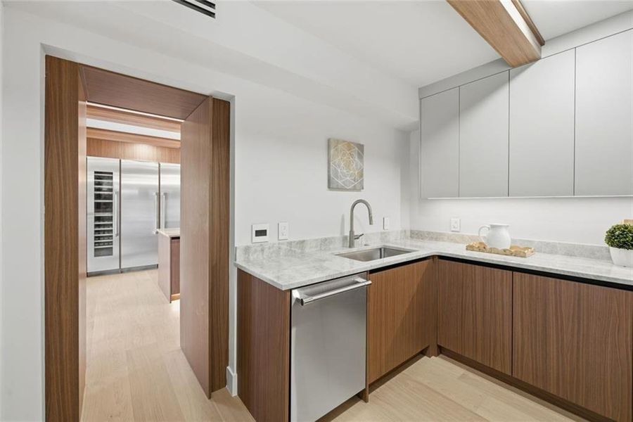 Furnished interior view inside a new home in , Brookhaven (Image 12).