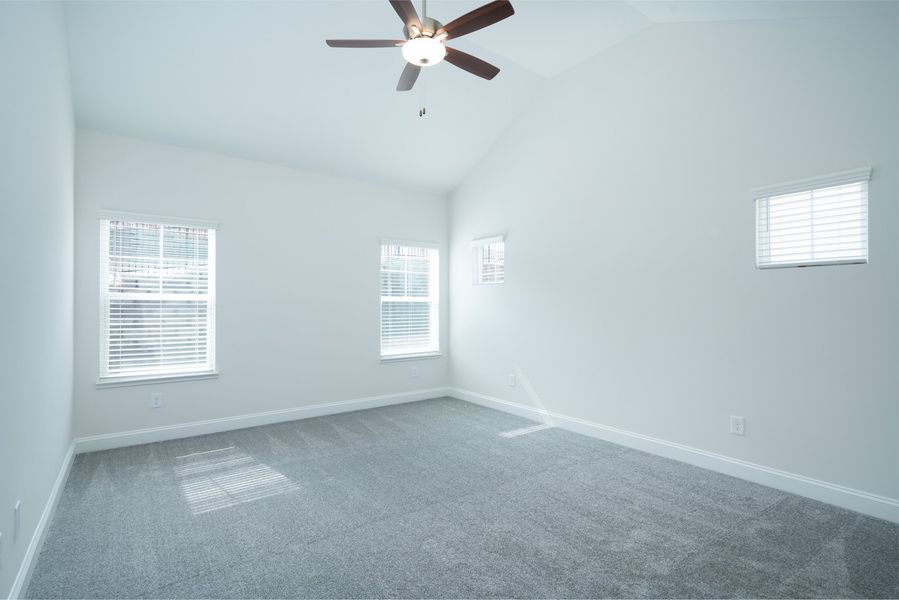 Representative unfurnished interior of a home built from the The Princeton B by Cothran Homes in Reidville Town Center, Reidville (Image 20).