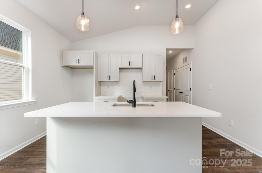 Furnished interior view inside a new home in , Lowell (Image 9). Furnished interior view inside a new home in , Lowell (Image 9).