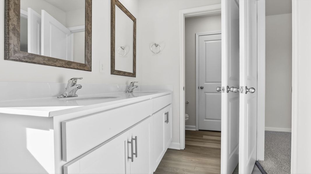 Furnished interior view inside a new home in Gibson Grove, Laurens (Image 13).