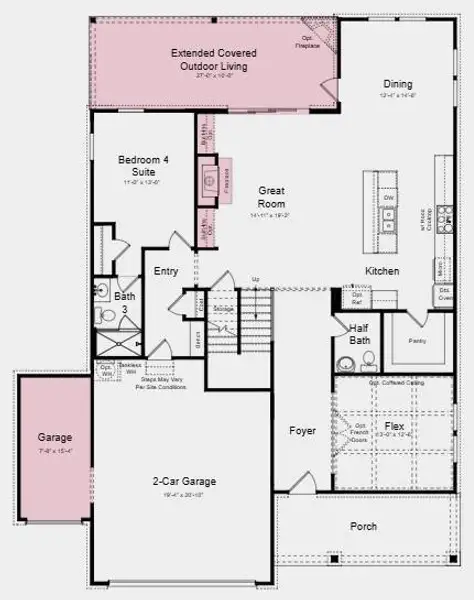 2D floor plan layout of this home in Towson Village, Peachtree City, GA (Image 3). 2D floor plan layout of this home in Towson Village, Peachtree City, GA (Image 3).