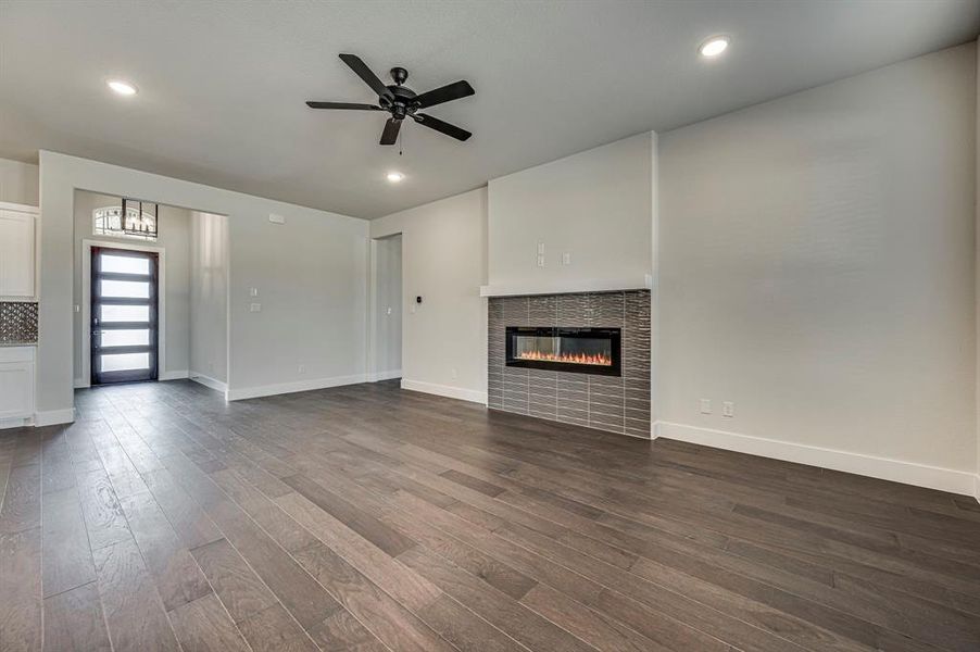 Spacious, unfurnished interior of a new home in The Arbors Midlothian, Midlothian (Image 30).