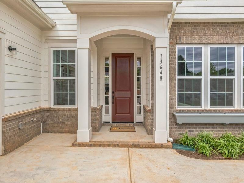 Representative exterior photo of a completed home built from the Garrison by JPOrleans in Coventry Glen, Huntersville, NC (Image 15).
