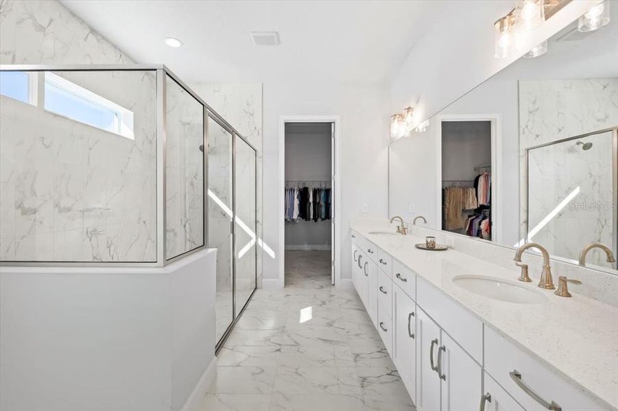 Furnished interior view inside a new home in Woodhaven, Port Orange (Image 19). Furnished interior view inside a new home in Woodhaven, Port Orange (Image 19).