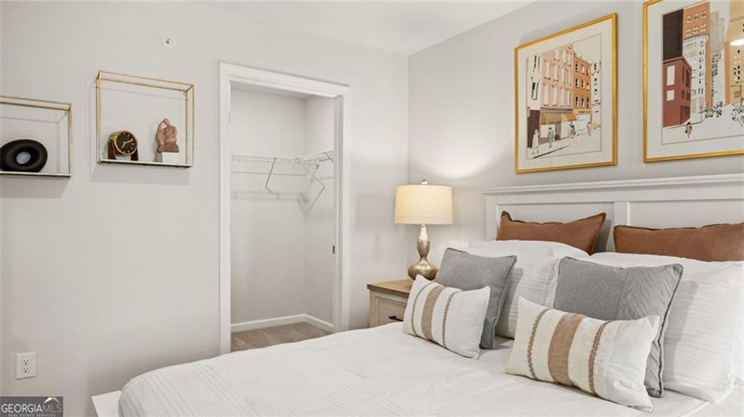 Furnished interior view inside a new home in Echo Glen, Stockbridge (Image 36).