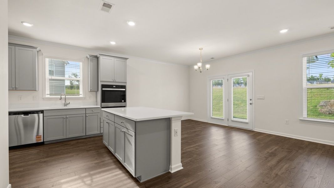 Furnished interior view inside a new home in Wildwood, Covington (Image 3).